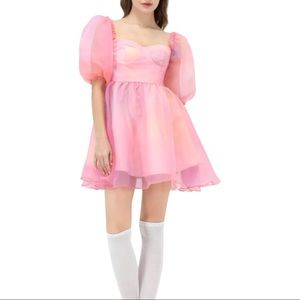 CIDER Tulle Mini Dress